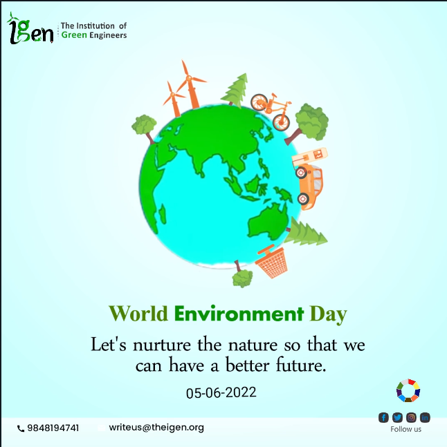 IGEN Wishes on World Environment Day