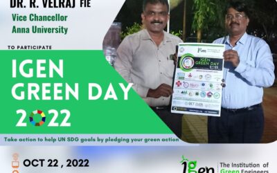 Final Green Invite to Celebrate IGEN GREEN DAY 2022