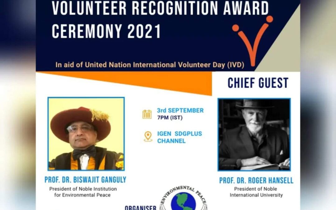 Join and Wish IGEN IVD Volunteer Recognition Award Winners 2021 !!!