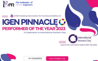 IGEN Seeking Nomination for the Second Edition of IGEN PINNACLE PERFORMER OF THE YEAR 2023