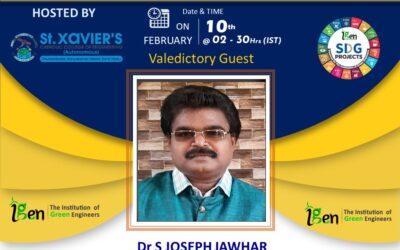 IET Kanyakumari Network Ex Chairman Dr Joseph Jawahar congratulate and present G02 Region Change Makers of the #igenenergy99challenge V1.0 #sdg7 #sdg13 project and present the IGEN SDG Action Awards