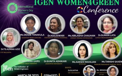 Green thinkers are invited to participate in the TRIPLE programme at the IGEN International Women’s Day Celebration in 2023