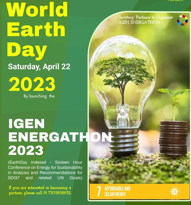 theigen honours World Earth Day 2023