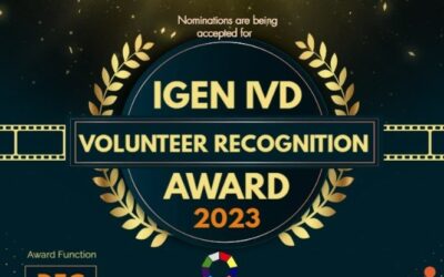 Nominations are being accepted for the “IGEN-IVD Volunteer Recognition Award 2023