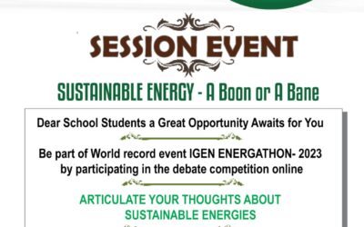 theigen invites school students to articulate their thoughts related to sustainable energies