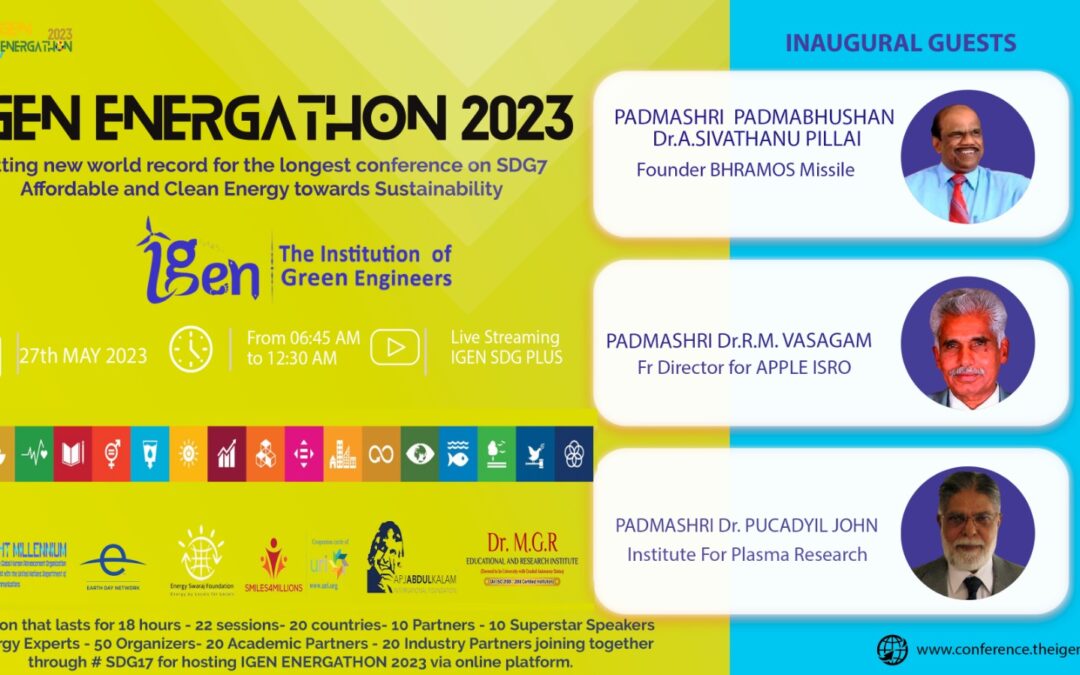 Participate World Record Attempt IGEN ENERGATHON 2023