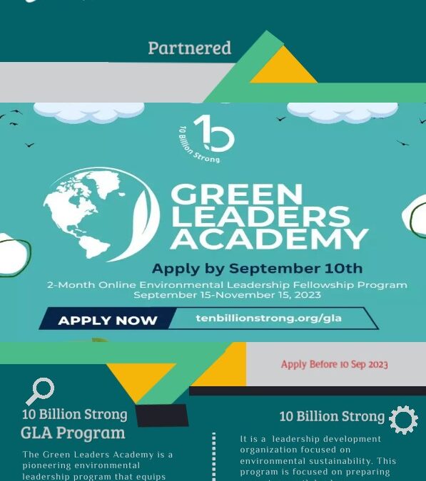 IGEN Partnered 10 Billion Strong Green Leaders Academy Program