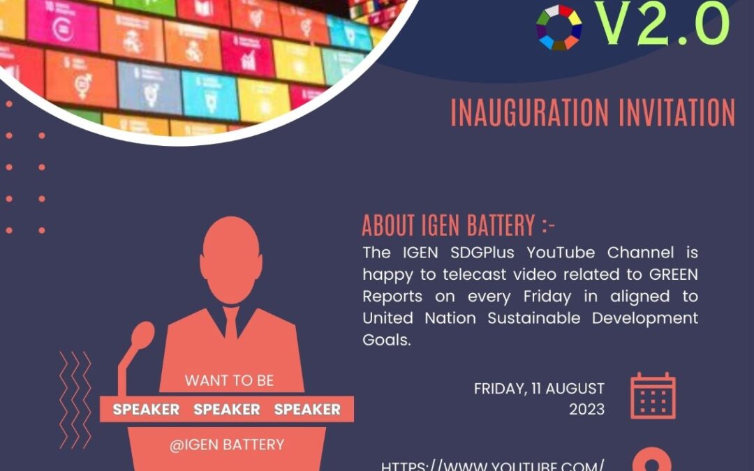 Inauguration of IGEN BATTERY V2.0