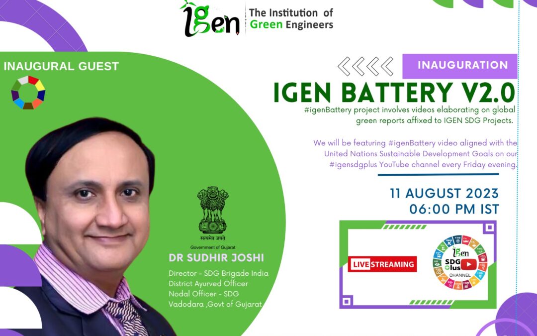 Watch the launch of IGEN BATTERY V2.0