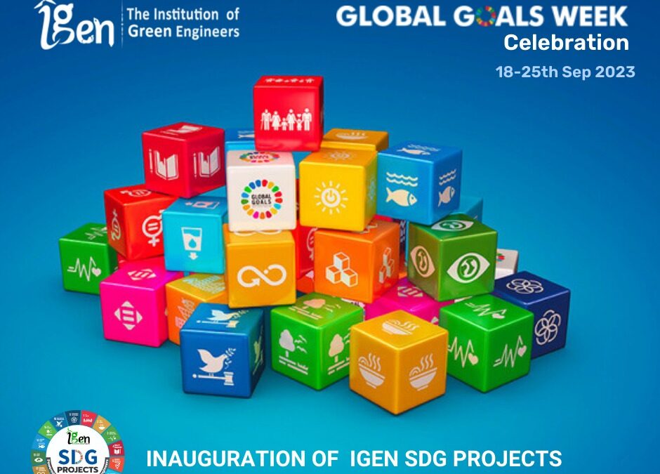 Join the celebration of the SDG Global Goals Week 2023 with #theigen