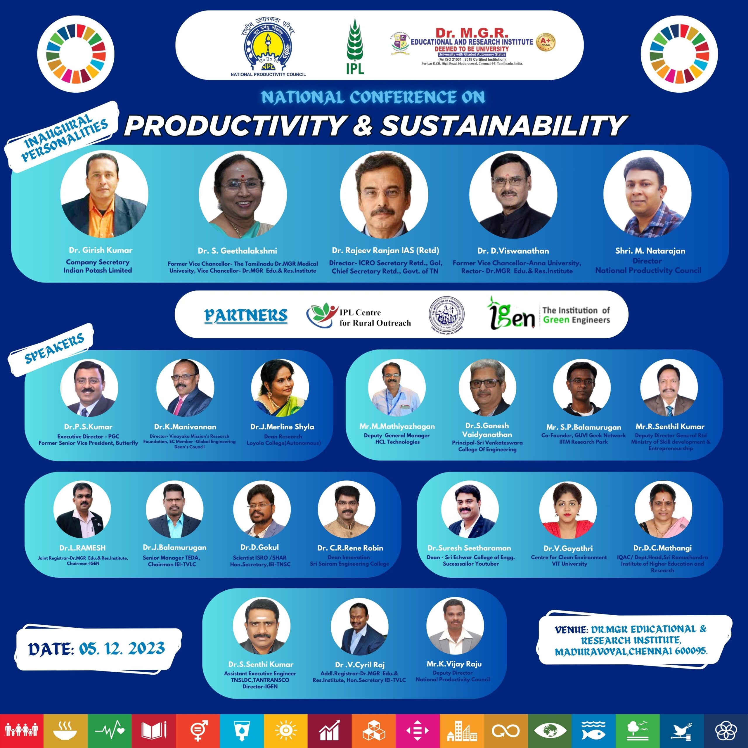 Registration for the Productivity and Sustainability Conference is available both offline and online