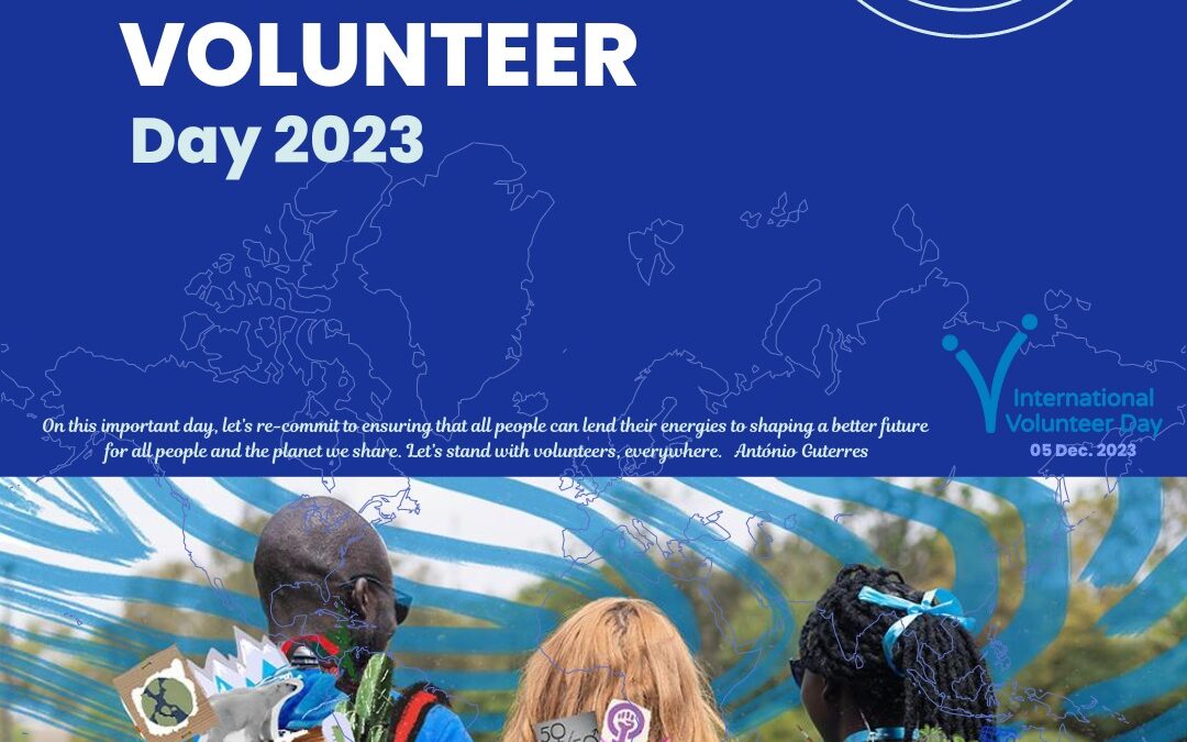 theigen salute all volunteers who dedicate their valuable time for social contribution, in recognition of UN International Volunteer Day 2023