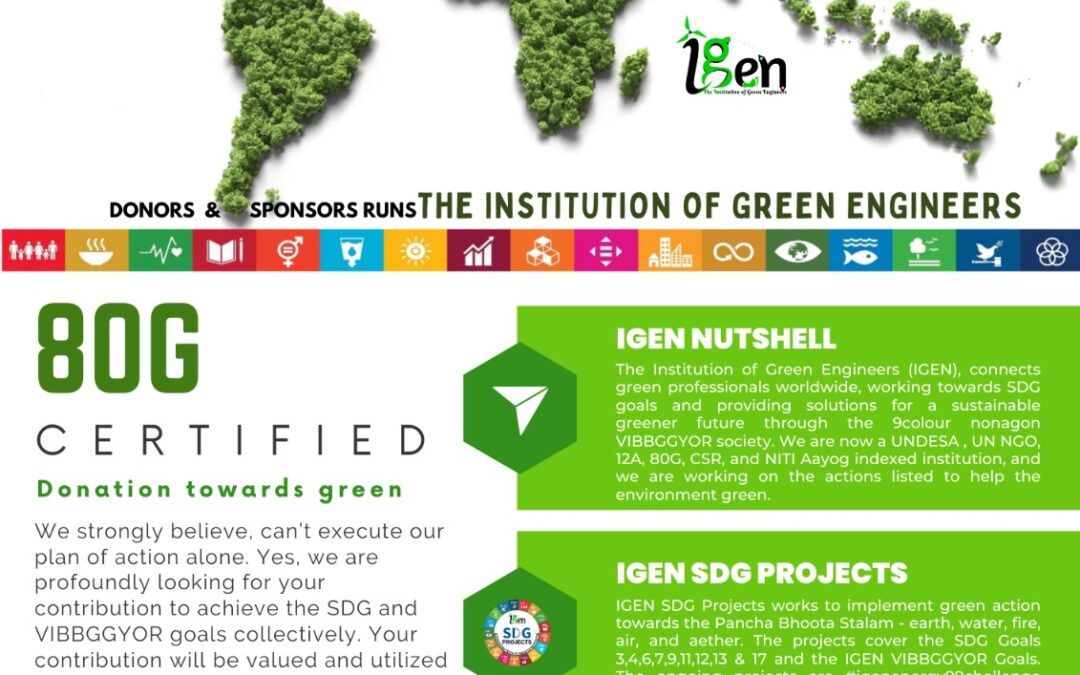 Donate to IGEN and be a green contributor