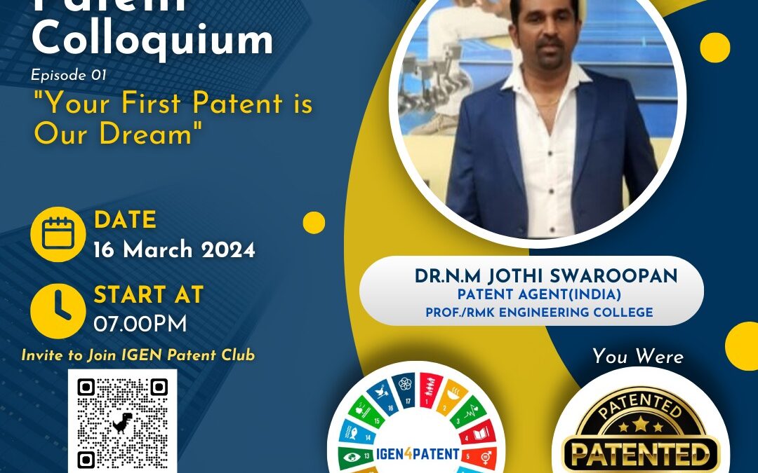 Your first Patent is our Dream