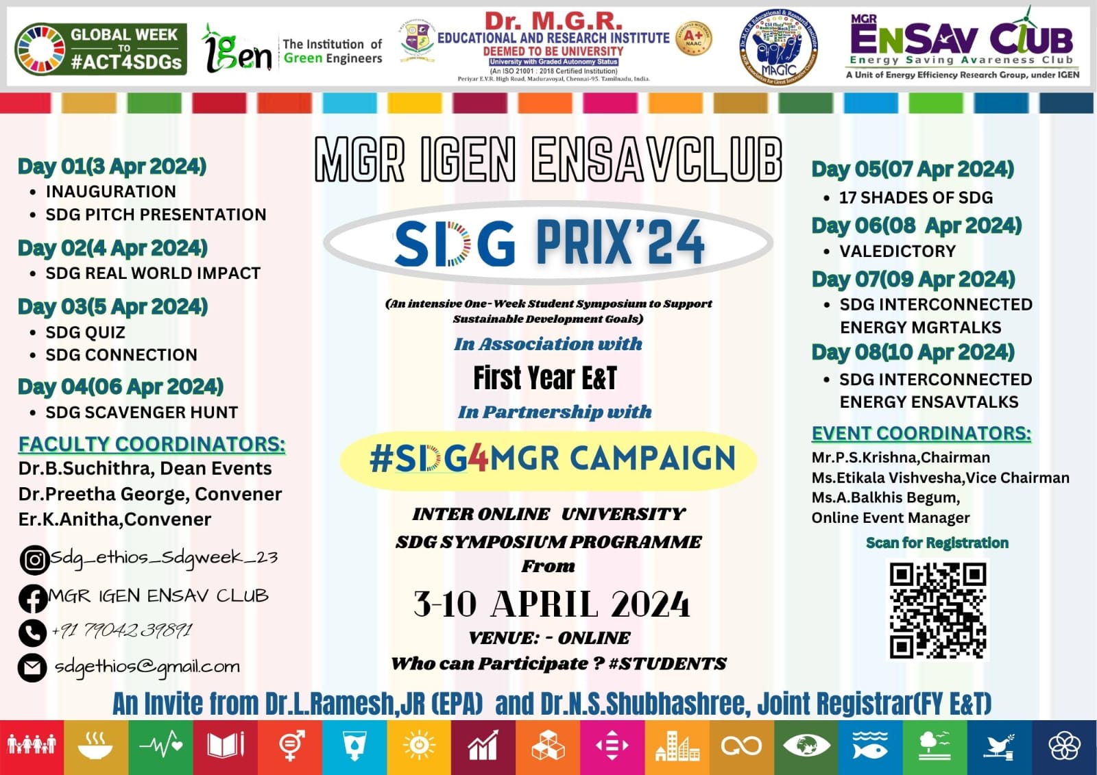 Registration Open for SDG PRIX 24