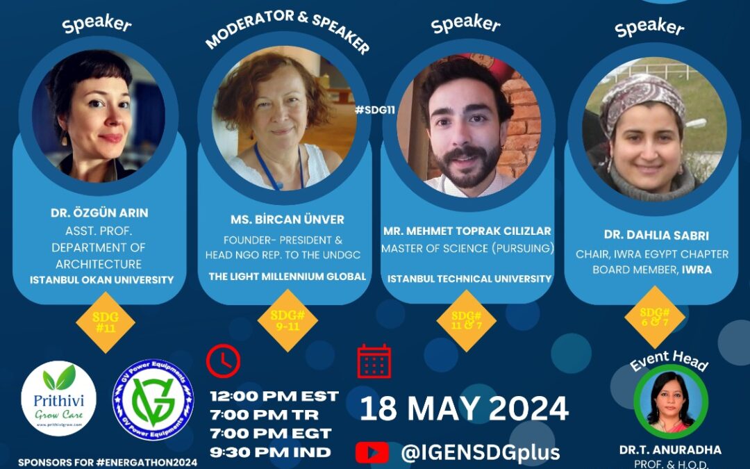 Theme 1.3 Speakers Announced @ IGEN ENERGATHON 2024