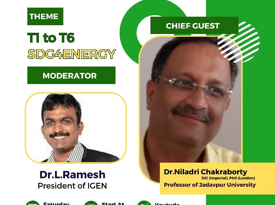 Happy to Welcome Dr.Niladri Chakraborty & Bhaskaran S