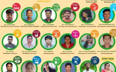 Happy to Welcome our MGR Students For Offline Live Energy4SDG MGR Student Pitch Presentation