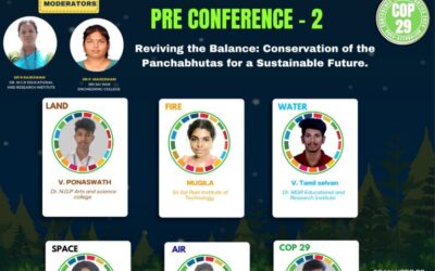 🗓 Pre-Conference 02: Reviving the Balance: Conservation of the Pancha bhutas for a Sustainable Future