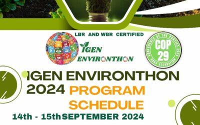 Program schedule book of IGEN ENVIRONTHON 2024