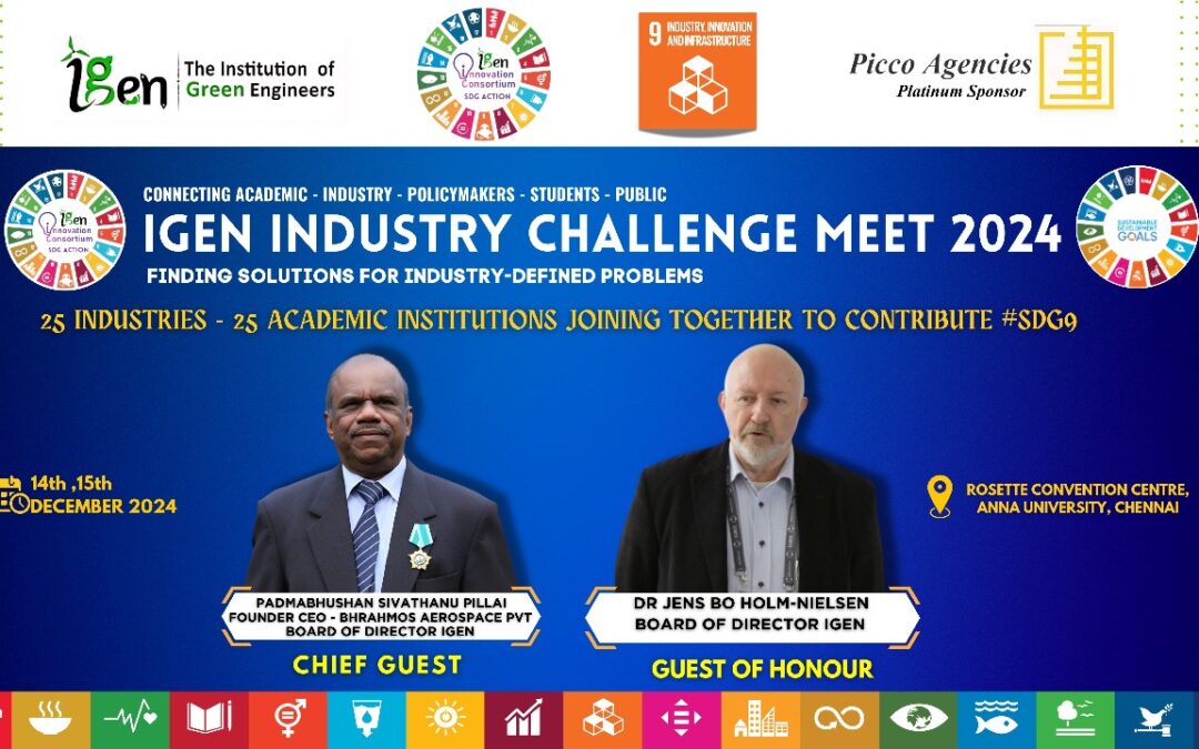 IGEN Industry Challenge Meet 2024 Program Schedule