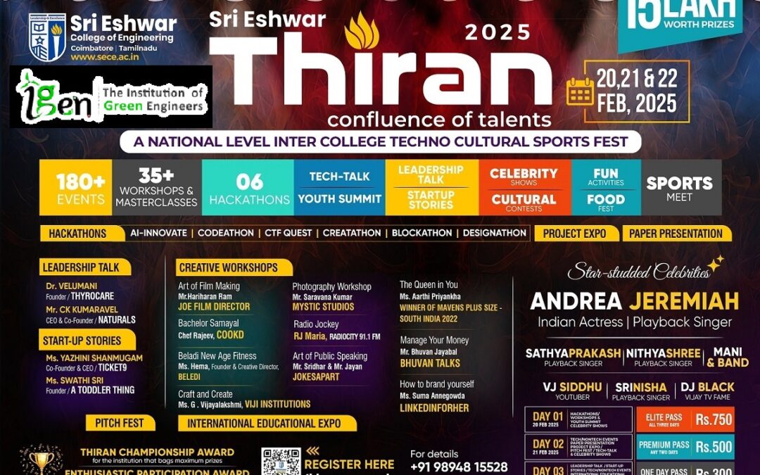 Theigen partnered SriESHWAR THIRAN 2025