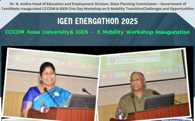 CCCDM – IGEN ENERGATHON 2025 – E Mobility Workshop Inauguration in support to #SDG13