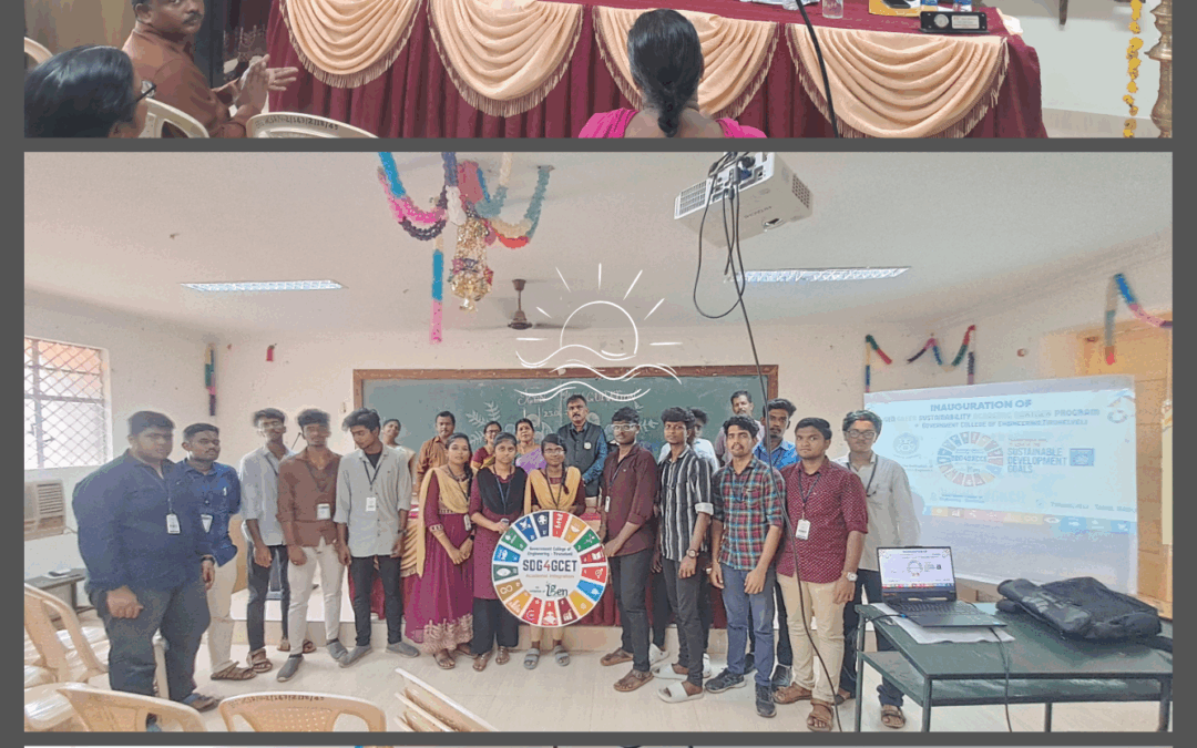 SDG4GCET action initiated at Government College of Engineering – Tirunelveli