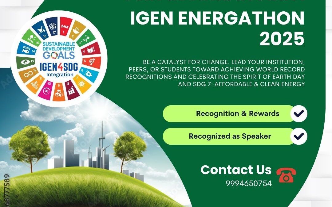 🌍 Call for Nominations: IGEN ENERGATHON 2025 Ambassadors