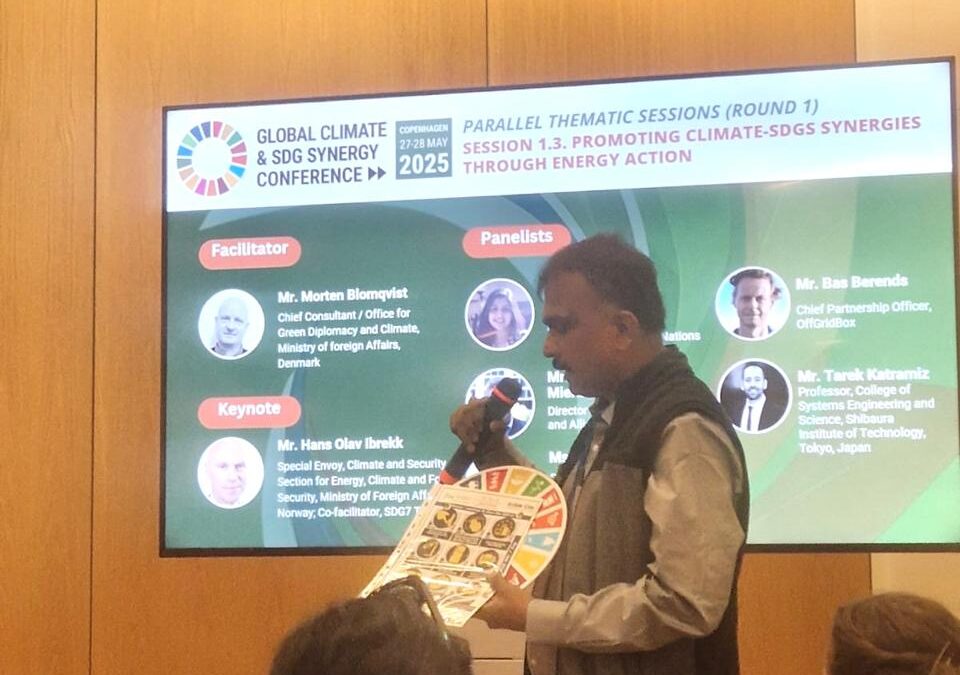 Proud to Participate in the UN Sixth Global Climate and SDG Synergies Conference