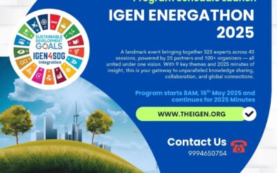 🎉 Launch of the 2025Minutes Program Schedule – IGEN ENERGATHON 2025! 🌍