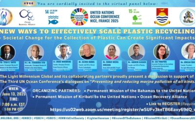 UNOC3 🌊 Invitation: Scaling Plastic Recycling for a Sustainable Future 🌍