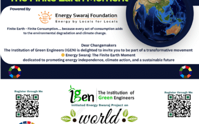 🌍 Join the Movement: Energy Swaraj – The Finite Earth Moment 🌱Powered by Energy Swaraj Foundation –
