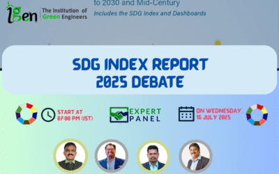 Join us today at 7 PM (IST) for a discussion on the SDG Index Report 2025