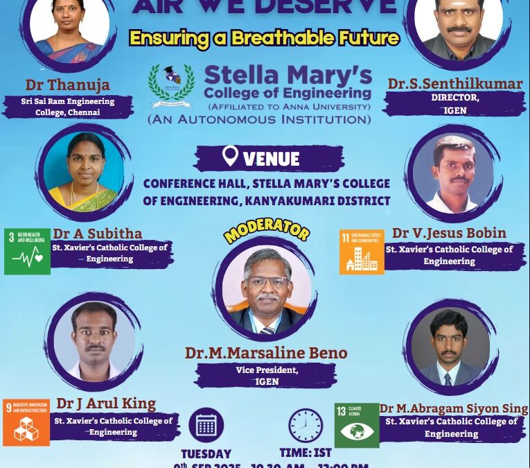 🌍 AIR Element Panel Discussion as part of IGEN Environthon 2025 🎊