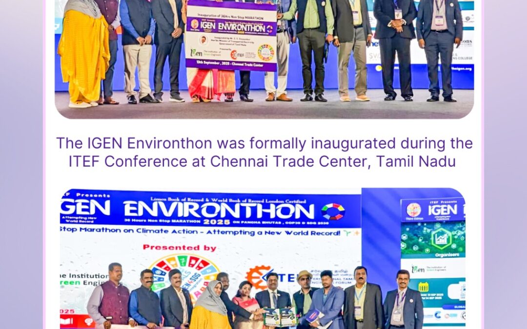 🌍✨ IGEN ENVIRONTHON 2025 – A Grand Beginning! ✨🌍