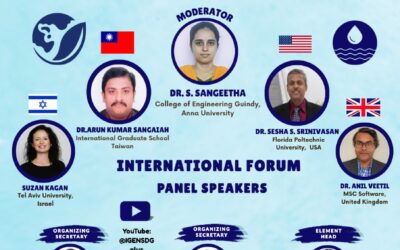 Welcome Water Element International Panel Speakers at #igenEnvironthon 🎊