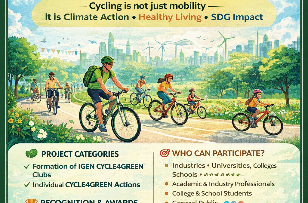 Join #IGENCycle4Green